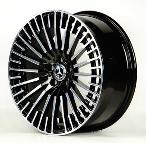 Ковані  диски Replica Forged MR1386 20x8,0 PCD5x112 ET32 D66,5 GLOSS_BLACK_WITH_MACHINED_FACE