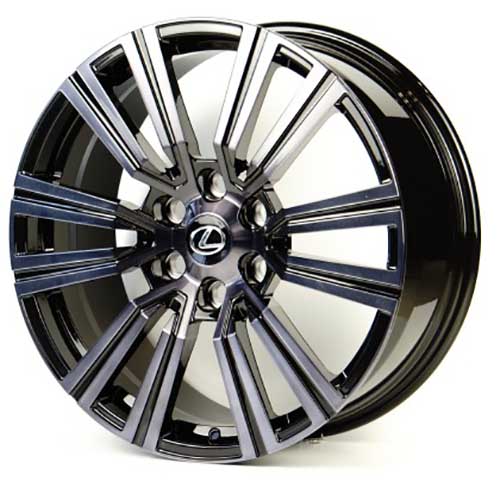 Кованые  диски Replica Forged LX2541 20x8,5 PCD6x139,7 ET50 D95,1 BLACK_MACHINED_FACE_WITH_DARK_