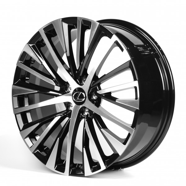 Ковані  диски Replica Forged LX9067 20x8,0 PCD5x114,3 ET35 D60,1 GLOSS_BLACK_MACHINED_FACE_FORG