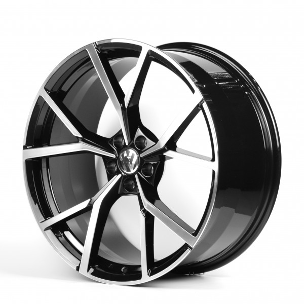 Кованые  диски Replica Forged VV92925 22x10,0 PCD5x112 ET26 D66,5 GLOSS_BLACK_MACHINED_FACE_FORG
