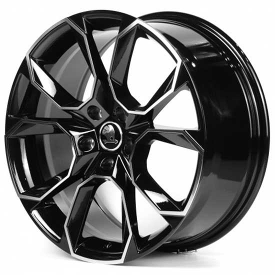 Литые  диски Replay SK5474 18x8,0 PCD5x112 ET42 D57,1 GLOSS_BLACK_MACHINED_FACE