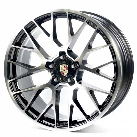 Литые  диски Replay PR005 20x10,0 PCD5x112 ET19 D66,5 GLOSS_BLACK_MACHINED_FACE