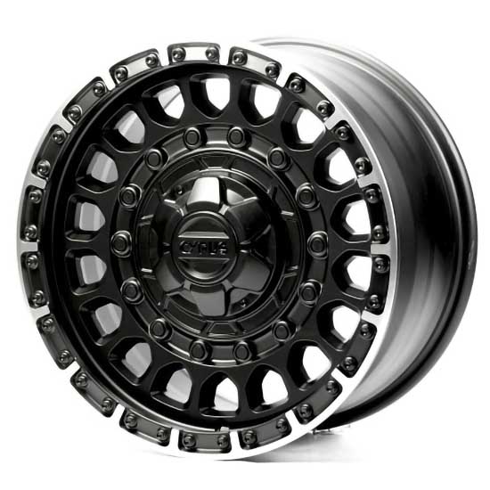 Литые  диски Off Road Wheels OW1908-9 17x8,5 PCD8x180 ET15 D124,1 Matt_Black_Lip_Machine