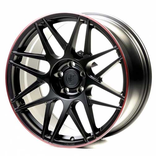 Литые  диски WS Forged WS-45M 19x10,5 PCD5x112 ET50 D66,5 SATIN_BLACK_CANDY_RED_LIP_FORG