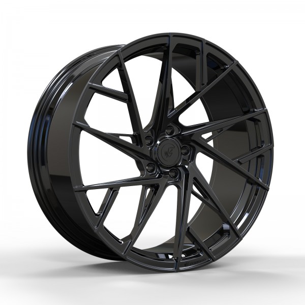 Литые  диски WS Forged WS-06M 19x8,0 PCD5x112 ET45 D57,1 Gloss_Black_FORGED