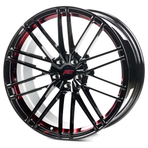 Ковані  диски Replica Forged A230476 21x9,5 PCD5x112 ET31 D66,5 GLOSS_BLACK_INSIDE_RED_FORGED