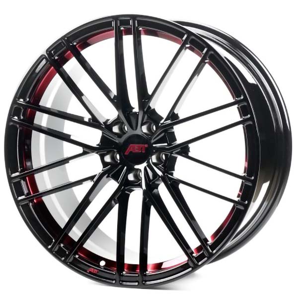 Ковані  диски Replica Forged A230475 22x10,0 PCD5x112 ET15 D66,5 GLOSS_BLACK_INSIDE_RED_FORGED
