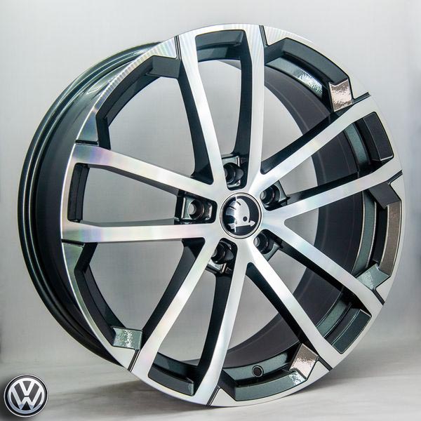 Литые  диски Replica Volkswagen GT DIM5088 18x7,5 PCD5x112 ET43 D57,1 GG/MF