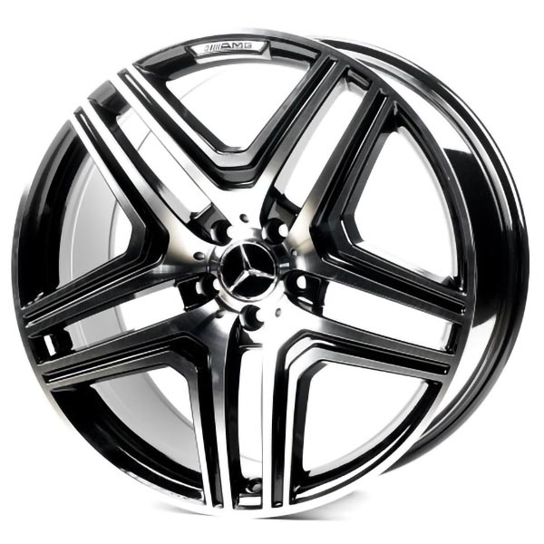 Литые  диски Replay MR157 21x10,0 PCD5x112 ET46 D66,6 Closs_Black_Machined_Face