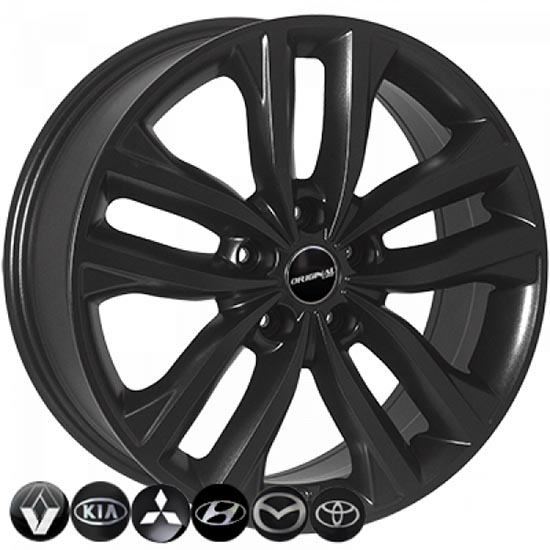 Легкосплавні  диски ZW BK846 18x7,5 PCD5x114,3 ET40 D67,1 BLACK