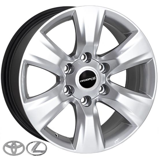 Литые  диски Replica LEXUS BK282 17x7,5 PCD6x139,7 ET25 D106,2 HS