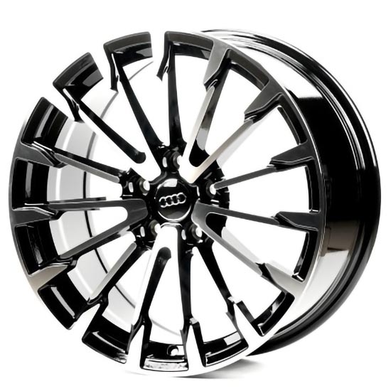 Литые  диски Replay A0351 18x8,0 PCD5x112 ET40 D66,5 GLOSS_BLACK_MACHINED_FACE