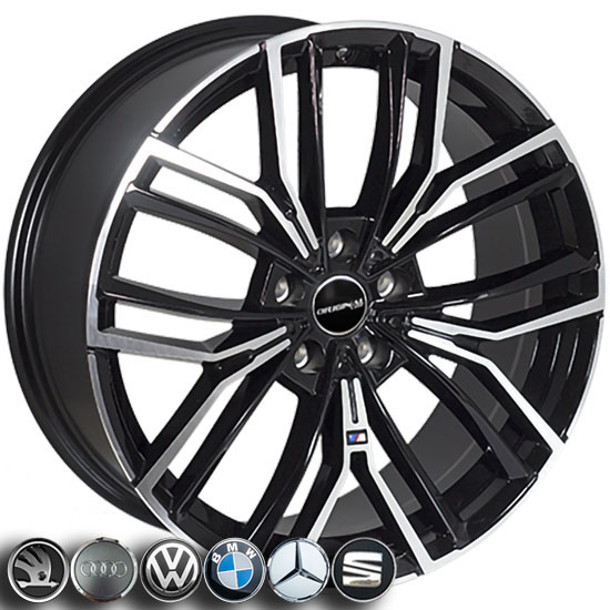 Литые  диски Replica AUDI BK5964 19x9,0 PCD5x112 ET40 D66,6 BP