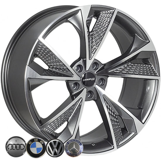 Литые  диски Replica AUDI BK5749 19x8,5 PCD5x112 ET35 D66,6 GP