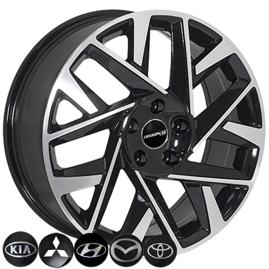 Легкосплавні  диски Replica HYUNDAI BK3S1072 18x7,5 PCD5x114,3 ET45 D67,1 BP