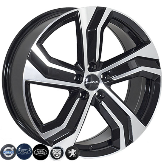 Литые  диски Replica PEUGEOT BKY0143 18x8,0 PCD5x108 ET45 D65,1 BP