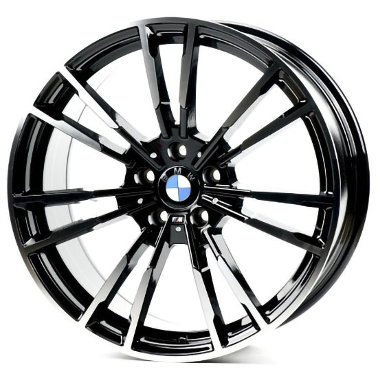 Литые  диски Replay B7050 19x8,5 PCD5x112 ET30 D66,5 GLOSS_BLACK_MACHINED_FACE