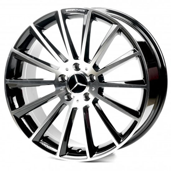 Литые  диски Replay MR236 17x7,5 PCD5x112 ET45 D66,6 GLOSS_BLACK_MACHINED_FACE