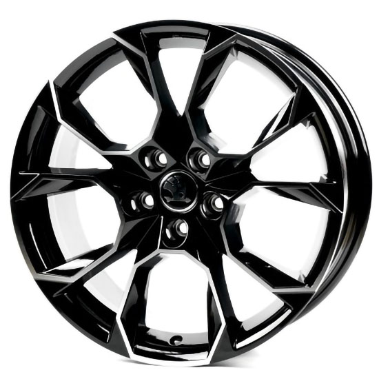 Литые  диски Replay SK1310 18x8,0 PCD5x112 ET40 D57,1 Black_Machined_Face