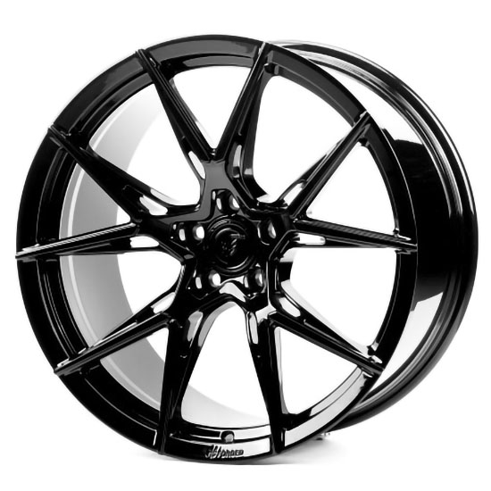 Литые , кованые  диски WS Forged WS-99C 20x9,5 PCD5x112 ET28 D66,5 Gloss_Black_FORGED
