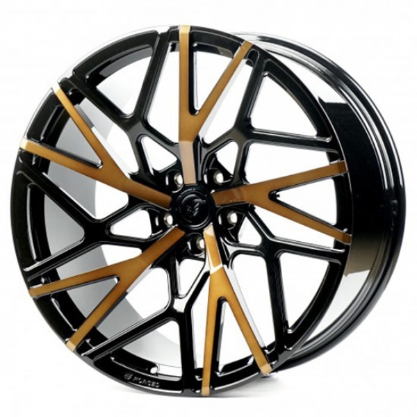 Диски WS Forged WS-111С GLOSS_BLACK_INSIDE_FRONT_GLOSS_BRONZE_FORGED