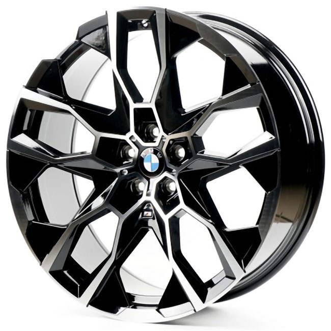 Литые  диски Replay B5592 21x9,5 PCD5x112 ET36 D66,5 GLOSS_BLACK_MACHINED_FACE