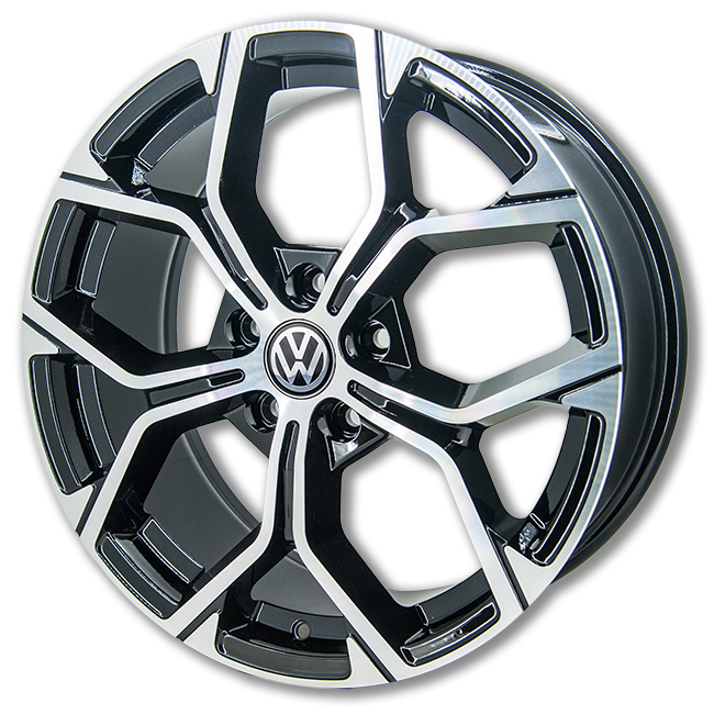 Литые  диски Replica Volkswagen A056 18x7,5 PCD5x112 ET51 D66,6 BM