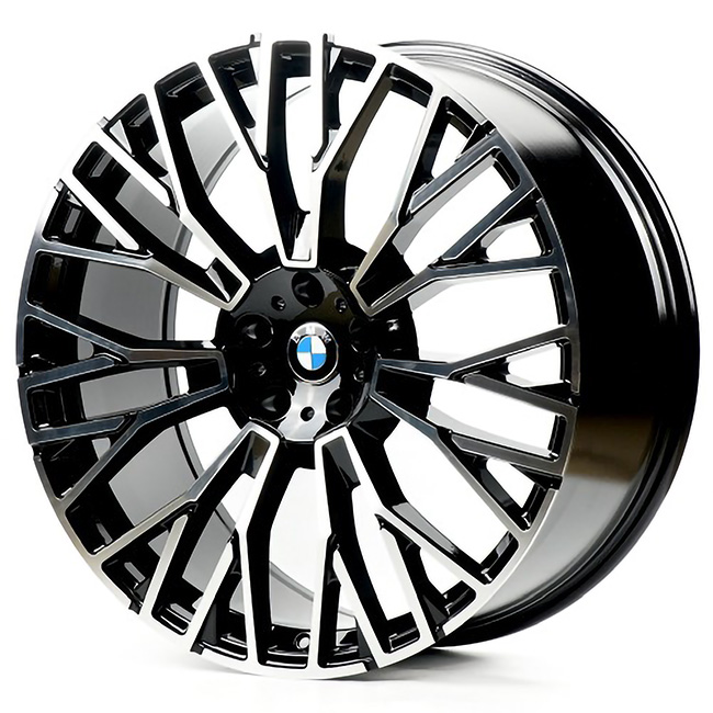 Литые  диски Replay B7114 22x10,5 PCD5x120 ET35 D74,1 GLOSS_BLACK_MACHINED_FACE