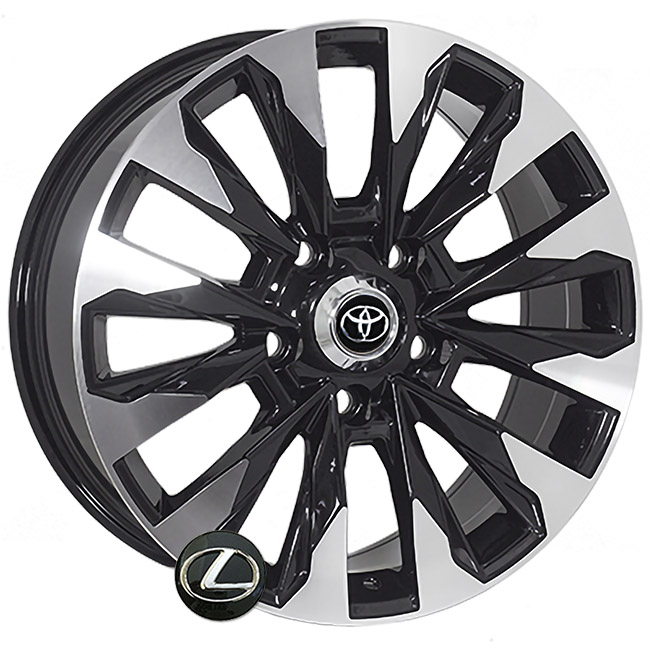 Литые  диски ZF 1734B 20x8,5 PCD5x150 ET45 D110,1 BMF