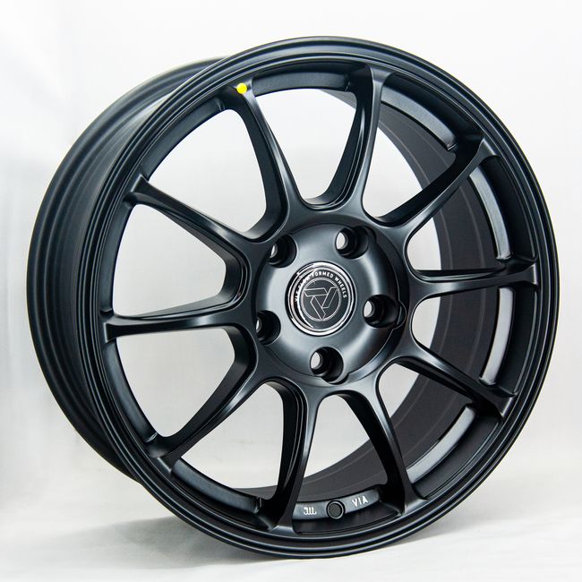 Литые  диски VLF ULF15 15x6,5 PCD4x100 ET38 D73,1 MATT BLACK