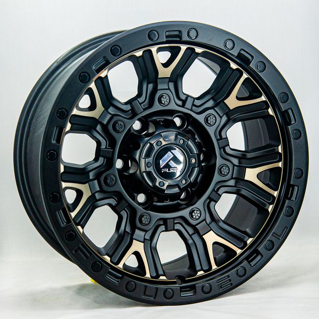 Литые  диски GT 1744 16x8,0 PCD6x139,7 ET0 D110,0 MATT BLACK+BRONZE