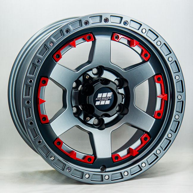 Легкосплавні  диски GT 648 16x8,0 PCD6x139,7 ET0 D110,0 MG+ red