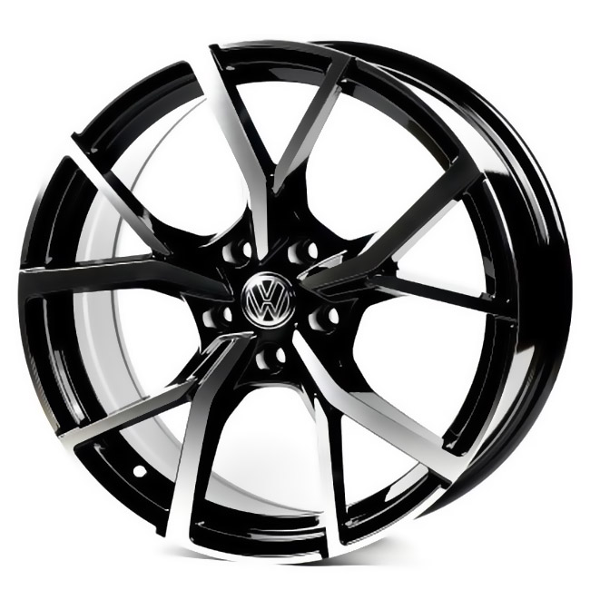 Легкосплавні  диски Replay VV5499 17x7,5 PCD5x112 ET45 D57,1 GLOSS_BLACK_MACHINED_FACE