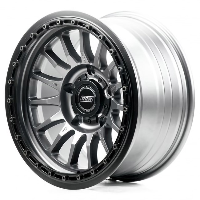 Литые диски Off Road Wheels OW0520 Matt_Grey_Lip_Matt_Black