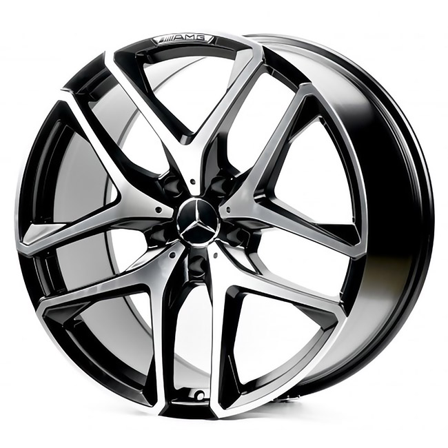 Литые  диски Replay MR5528 21x10,0 PCD5x130 ET33 D84,0 Satin_Black_Machined_Face