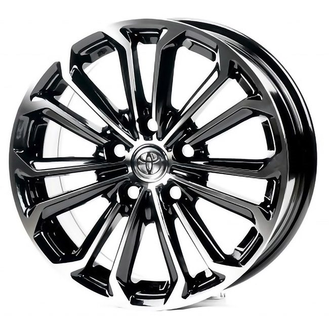 Легкосплавні  диски Replay TY1468 16x6,5 PCD5x114,3 ET40 D60,1 GLOSS_BLACK_MACHINED_FACE