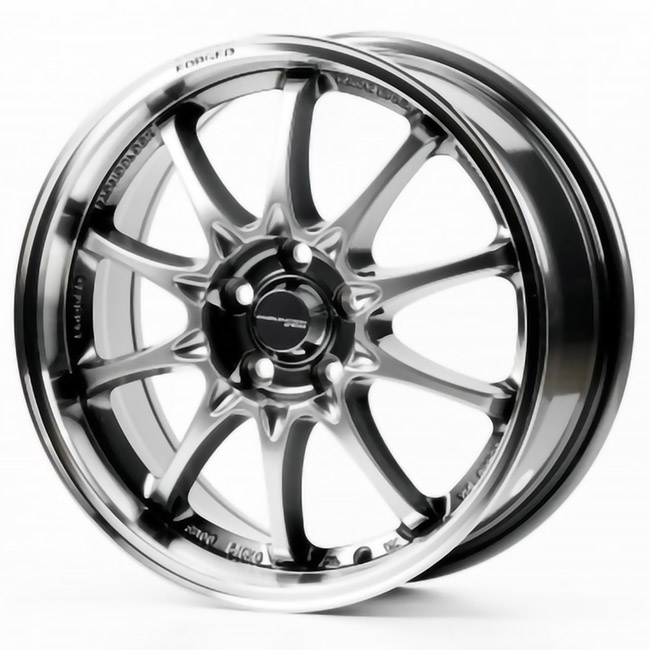 Диски Cast Wheels CW010 Hyper_Black_Machined_Lip