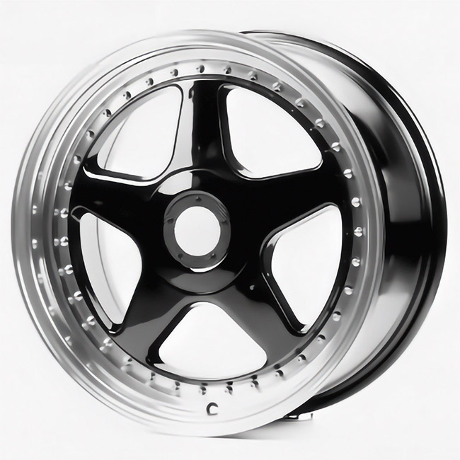 Диски Cast Wheels CW595 Gloss_Black_Lip_Polish