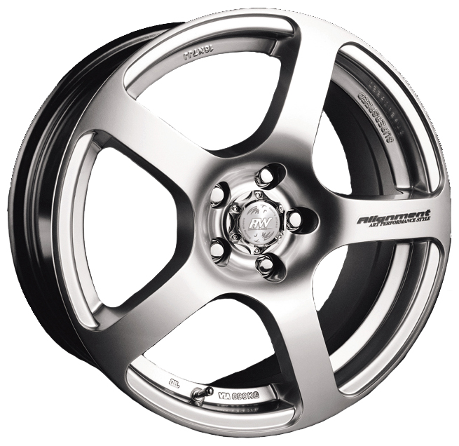 Литые диски Racing Wheels H-218 Silver