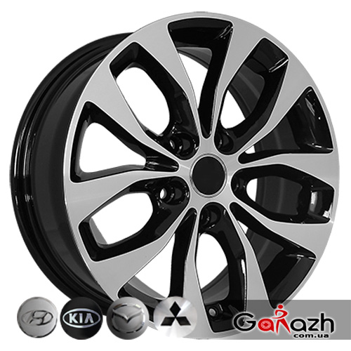 Литые  диски Replica MAZDA 659 16x6,5 PCD5x114,3 ET35 D67,1 BP