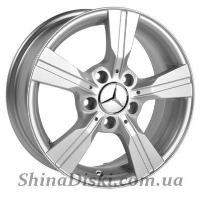 Литые  диски Replica Mercedes JH 2433 15x6,0 PCD5x112 ET46 D66,6 Silver