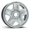 Сталеві  диски ALCAR Mazda 17x7,0 PCD5x114,3 ET50 D67,1 Silver