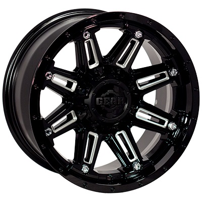 Легкосплавні  диски TRW G741A 17x9,0 PCD6x135/139,7 ET-12 D108,1 Black BMilling