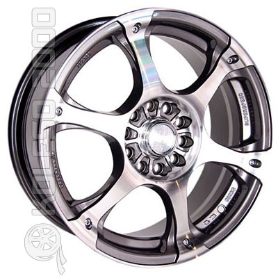Литые  диски Racing Wheels H-245 16x7,0 PCD10x108/114,3 ET40 D73,1 GM/FP