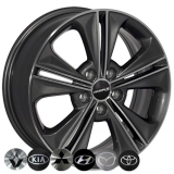 Литые  диски ZF TL0277NW 17x6,5 PCD5x114,3 ET48 D67,1 GMF