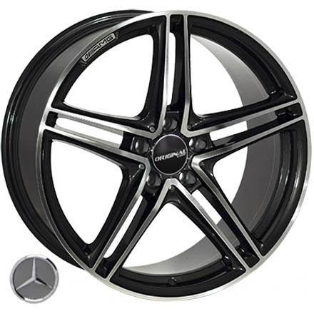 Литые  диски Replica MERCEDES BK5252 HYFP 19x9,5 PCD5x112 ET40 D66,6  HYFP