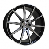 Литые диски Vissol Forged F-190 MATTE-BLACK-WITH-MATTE-POLISHE