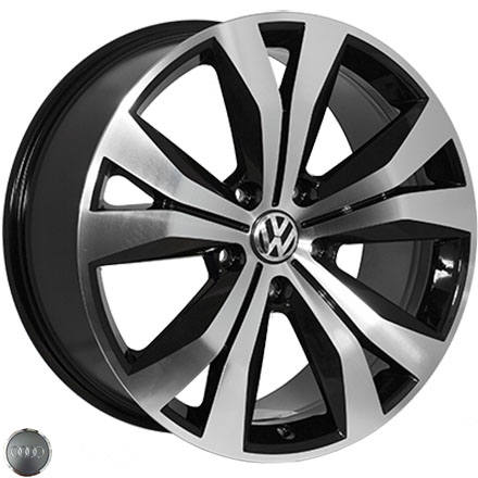 Литые  диски Replica VOLKSWAGEN TL0365NW 20x9,0 PCD5x130 ET57 D71,6 BMF