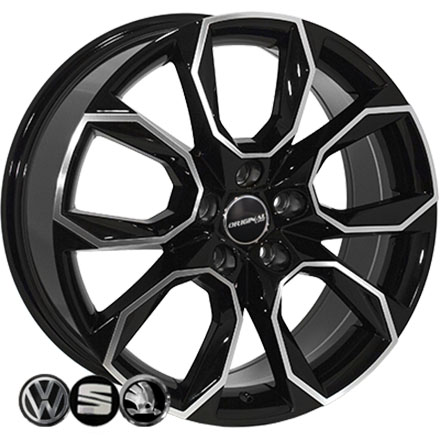 Литые  диски Replica VOLKSWAGEN BK5278 BP 18x8,0 PCD5x112 ET45 D57,1 BP