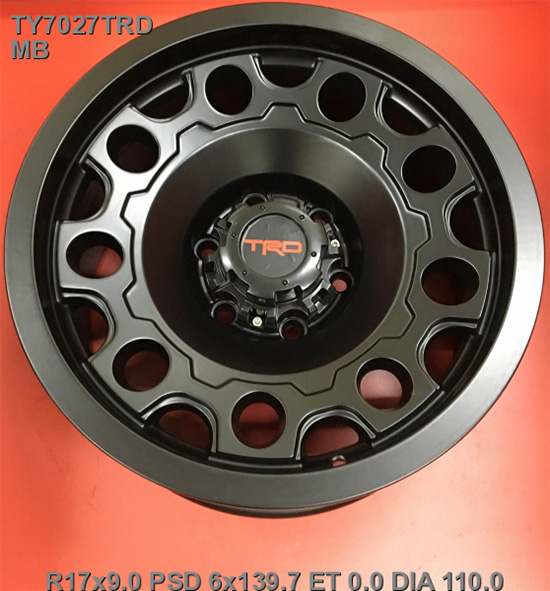 Легкосплавні  диски Replay TY7027TRD 17x9,0 PCD6x139,7 ET0 D110,0 MB